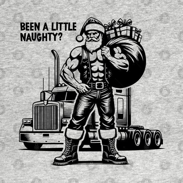 Been a little naughty? T-shirts for truck drivers and Santa Clauses by KontrAwersPL